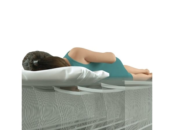 Intex DuraBeam Pillow Rest Classic, Dobbel Madrass, Rektangel, Inne & Ute, Innebygd luftpumpe