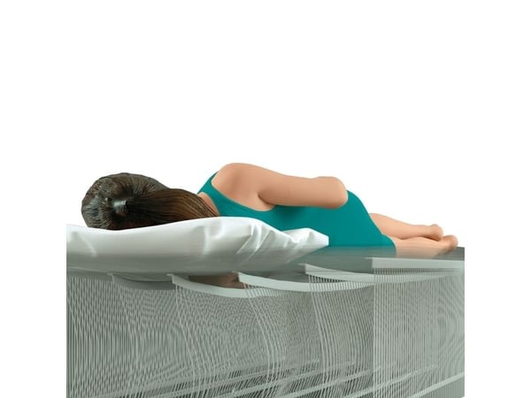 Intex DuraBeam Pillow Rest Mid-Rise, Enkel madrass, Rektangel, Inne & Ute, Innebygd luftpumpe