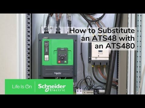 Schneider Electric ATS480, IP20, 110 - 230 V, 22 A, -10 - 40 °C, 0 - 95%, 160 mm