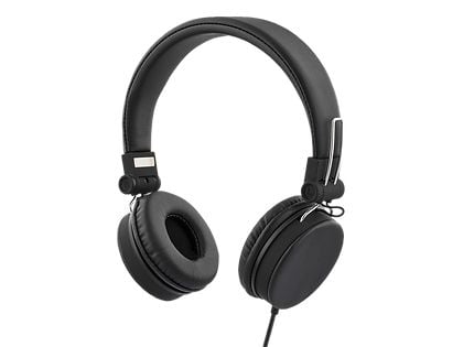 Streetz HL-W200, Koblet med ledninger (ikke trådløs), 20 - 20000 Hz, Samtaler/musikk, 160 g, Hodesett, Svart