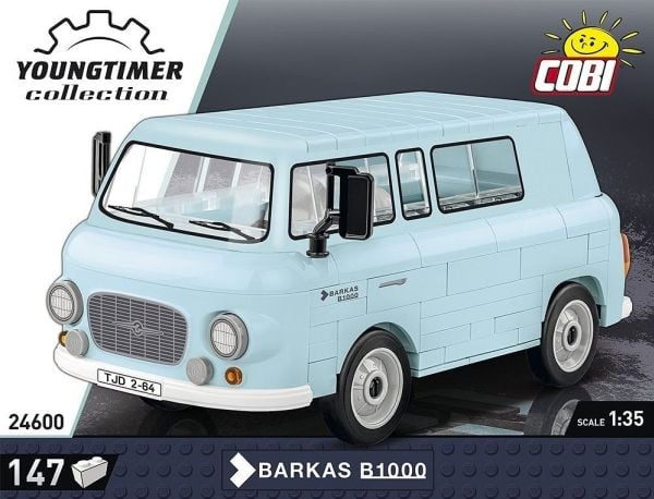 COBI Barkas B1000, Byggesett, 6 år, Plast, 147 stykker