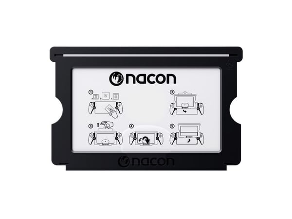 NACON PSOFPORTFORCEGLASS, Skjermbeskytter, Playstation Portal, Svart, Gjennomsiktig, Blank skjermbeskytter, 9H, Sony
