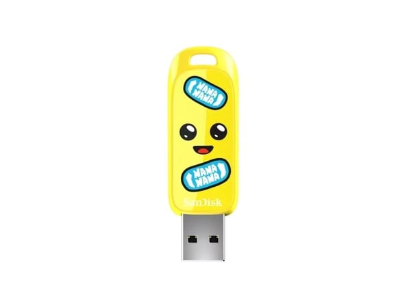 SanDisk Fortnite - Peely Edition USB-flashstasjon - 256 GB - USB 3.2 Gen 1