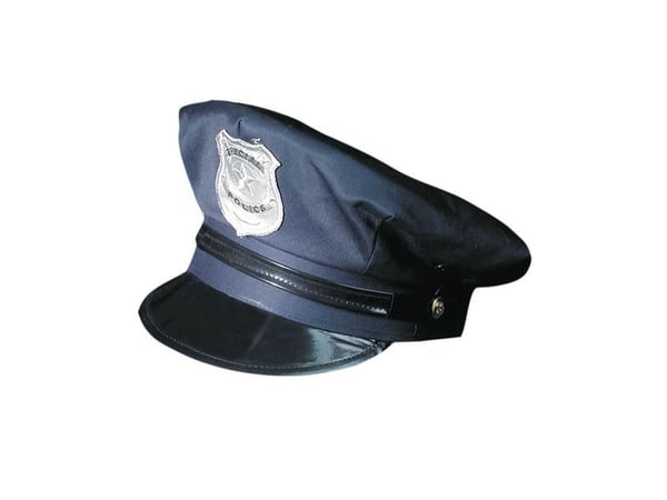 Sininen poliisin lippis