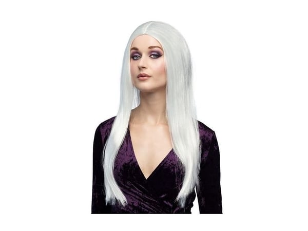 Boland 86098, Parykk til kostyme, Voksen, Hunkjønn, Polyester, Hvit, 260 g