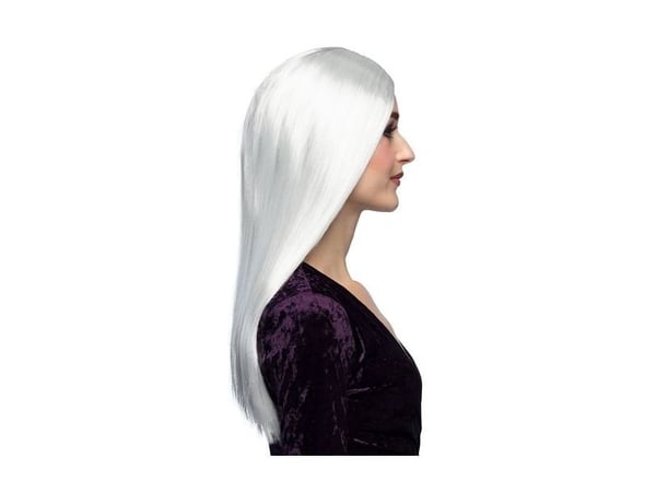 Boland 86098, Parykk til kostyme, Voksen, Hunkjønn, Polyester, Hvit, 260 g