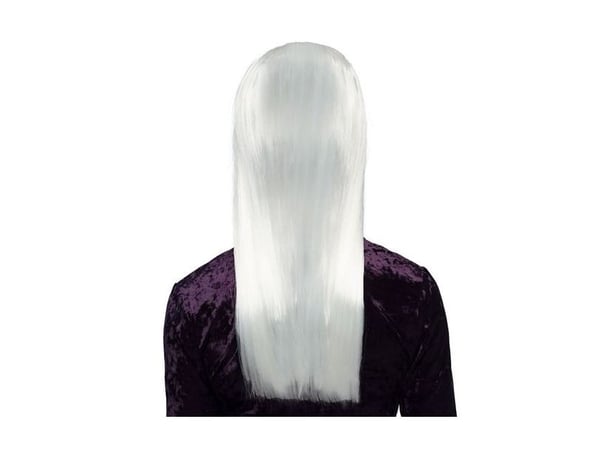 Boland 86098, Parykk til kostyme, Voksen, Hunkjønn, Polyester, Hvit, 260 g