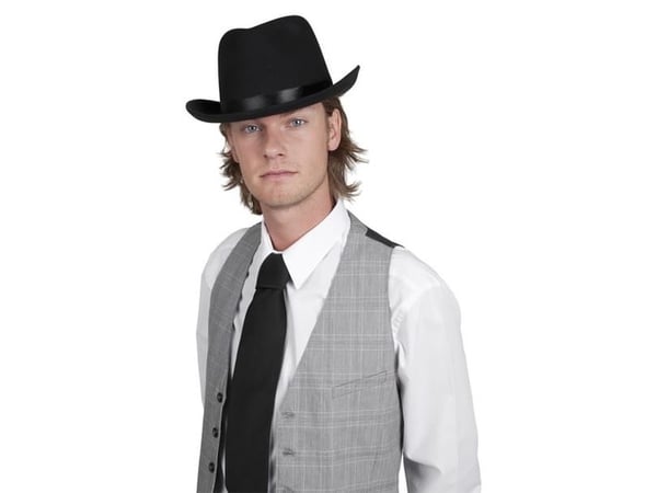 Boland 04212, Smart kjolehatt, Voksen, Håndsøm, Polyester, Etylenvinylacetat (EVA), Svart, 160 g