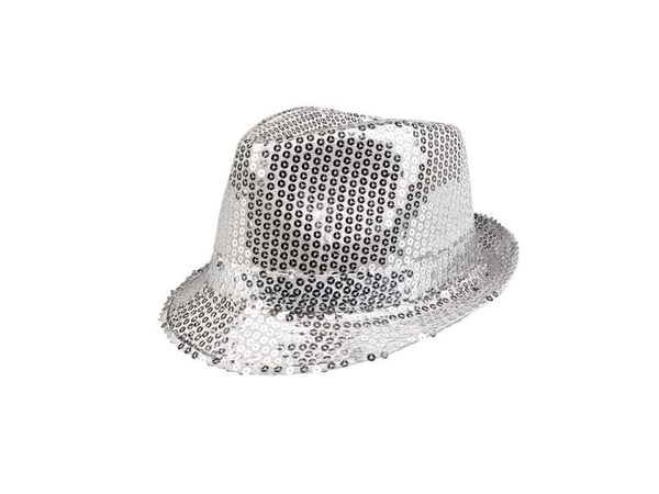Boland 8712026012920, Hatt til kostyme, Voksen, Alle kjønn, Polyetylentereftalat (PET), Polyester, Sølv, 220 mm