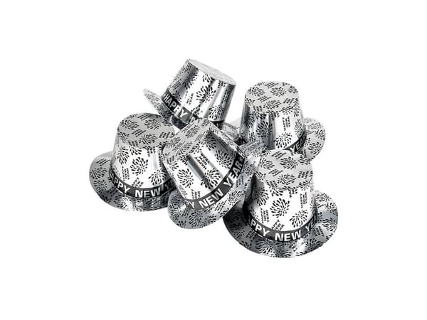 Nyårshatt, silver