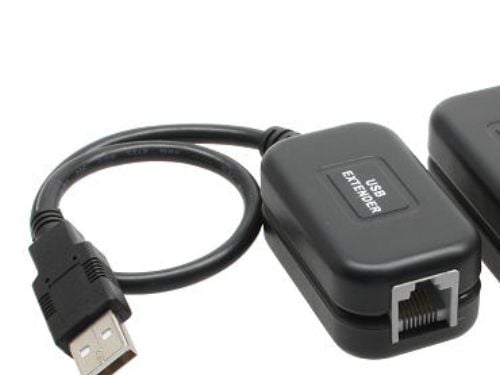 InLine? USB-laajennus, jopa 60 m verkkokaapelilla RJ45 Cat. 5e (33600A)
