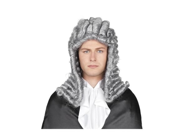 Boland 86364, Parykk til kostyme, Voksen, Hankjønn, Polyester, Grå, 375 g