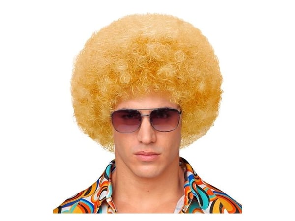Blond afroperuk