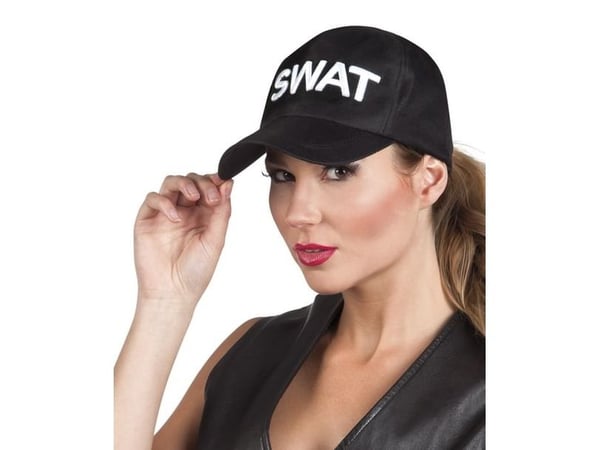 Boland 97045, Hatt til kostyme, Voksen, Alle kjønn, Polyester, Sort, Hvit, 83 g