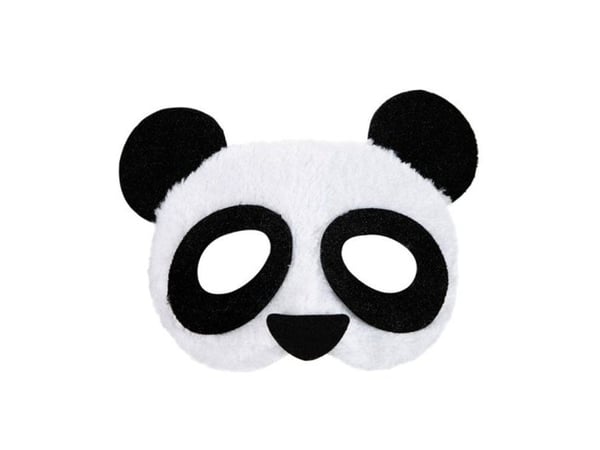 Panda halvmask