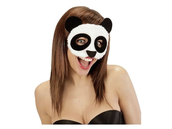 Panda halvmask