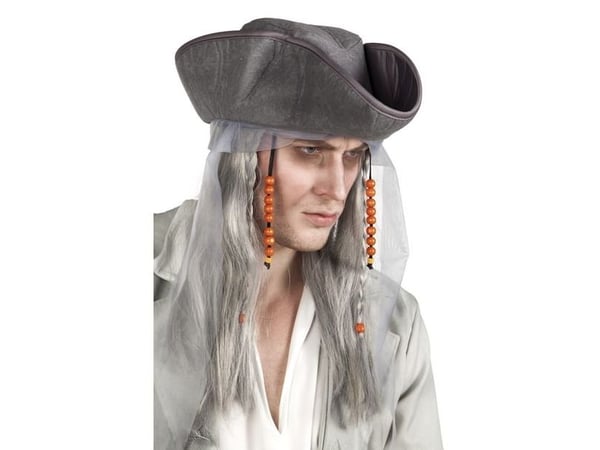 Boland Ghost pirate, Suora, Harmaa, Miesten, Polyesteri, Juhla, 200 g