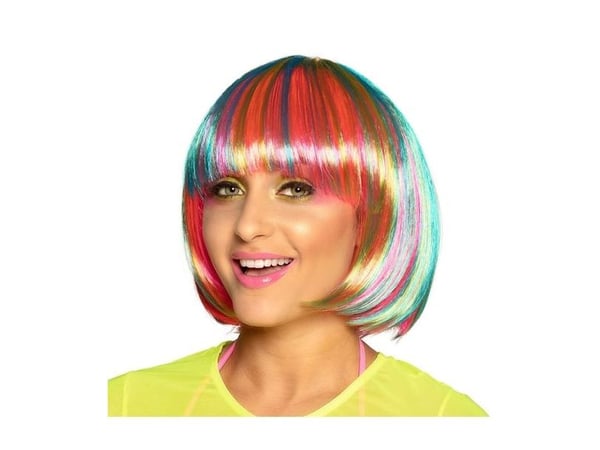 Neon peruk Pebbles