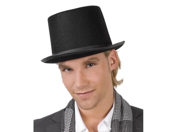 Boland 8712026040046, Hatt til kostyme, Voksen, Alle kjønn, Polyester, Sort, 240 mm