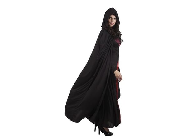 Boland 96936, Maskeradcape, Vuxen, Alla, Polyester, Svart, 1800 mm