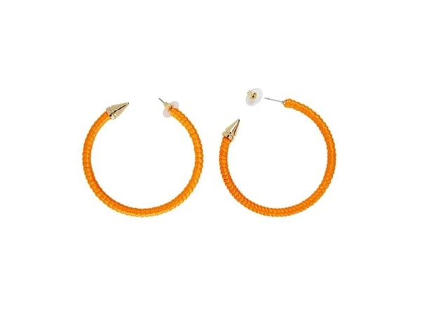 Neonorange øreringe
