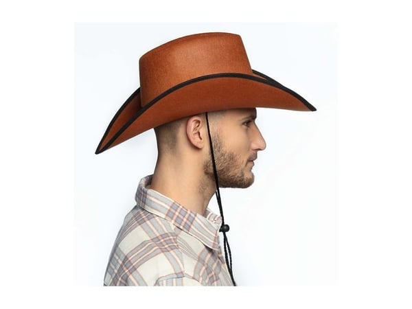 Ruskea cowboy hattu Wichita