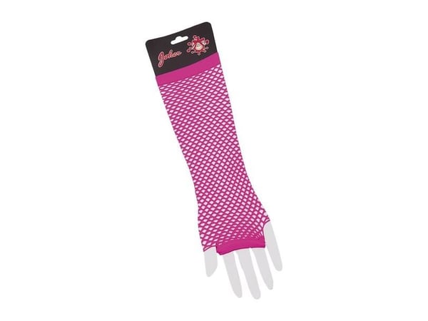 Pink nethandsker