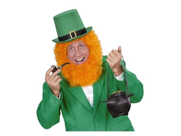 Grön hög hatt