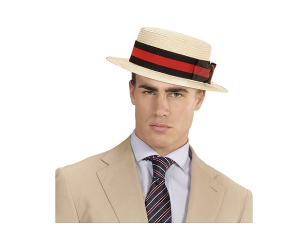 Chevalier-hatt med band