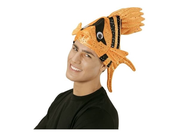 Tropisk fiskehat, orange