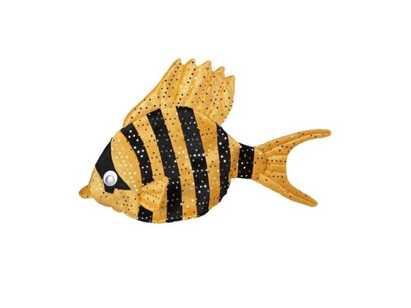 Tropisk fiskehat, orange