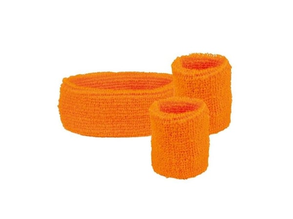 Boland 01896, Sweatband, Voksen, Alle kjønn, Polyester, Oransje, 40 g