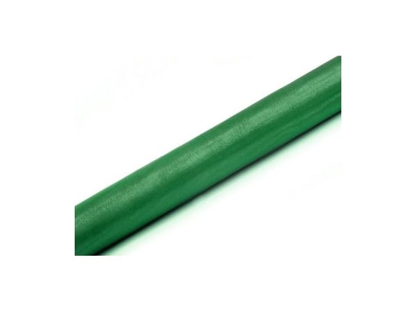 Mørkegrøn Organza