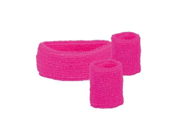 Boland 01895, Sweatband, Voksen, Alle kjønn, Polyester, Rosa, 40 g