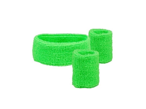 Boland 01894, Sweatband, Voksen, Alle kjønn, Polyester, Grønn, 40 g