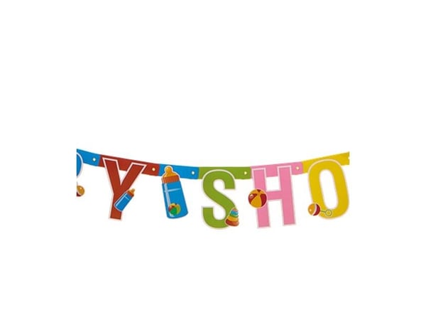 Babyshower-banderoll