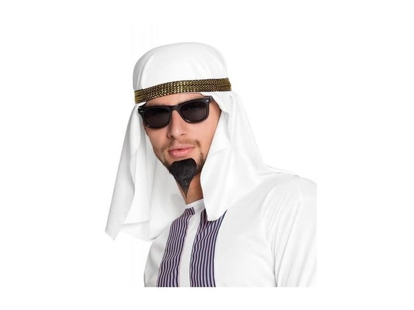 Boland 8712026042736, Hatt til kostyme, Voksen, Hankjønn, Polyester, Polyethylen, Hvit, 210 mm