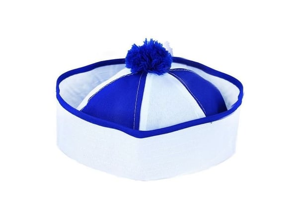 Boland 95804, Hatt til kostyme, Voksen, Alle kjønn, Polyester, Blå, Hvit, 41 g