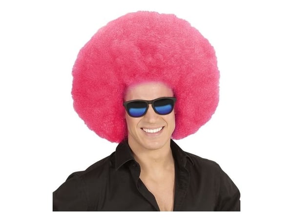Pink afroparyk, stor