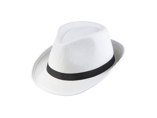 Hvid gangster hat