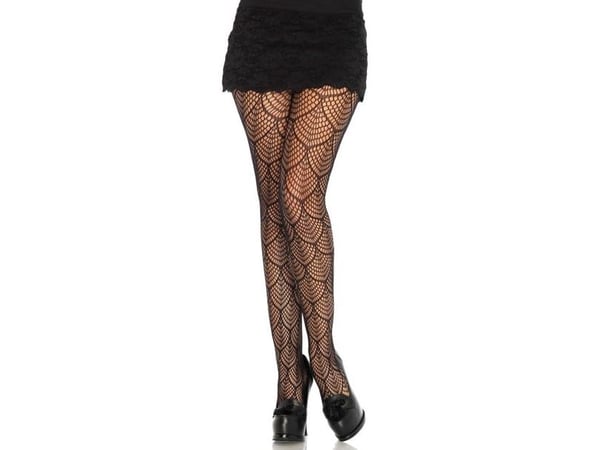 Mermaid lace netstrømpebukser