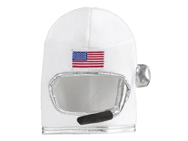 Astronautin kypärä kankaasta, lapsi