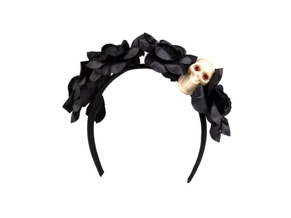 Boland 97007, Fancy kjole tiara, Voksen, Hunkjønn, Akryl, Polyester, Polyethylen, Polypropylen (PP), Sort, 30 g