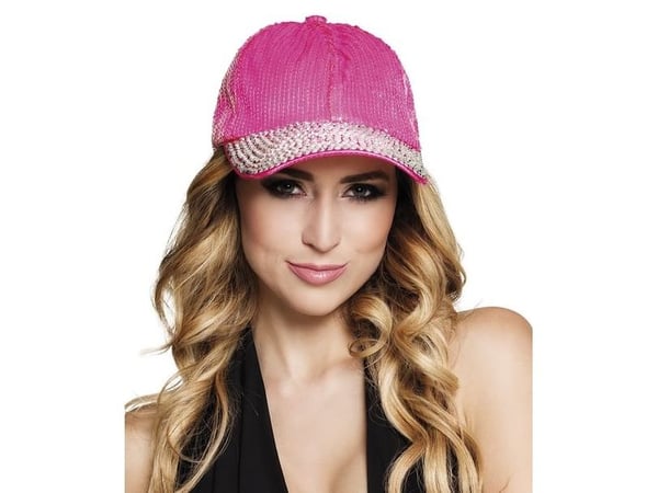 Boland 8712026042750, Kostymekappe, Voksen, Hunkjønn, Polyester, Polyethylen, Isopor, Rosa, 190 mm