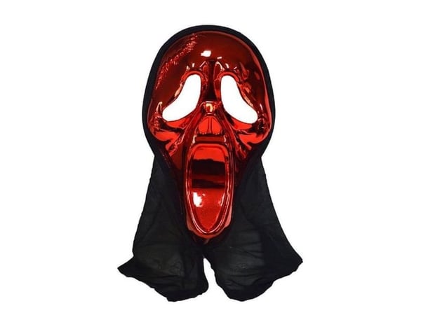 Scream maske, rød