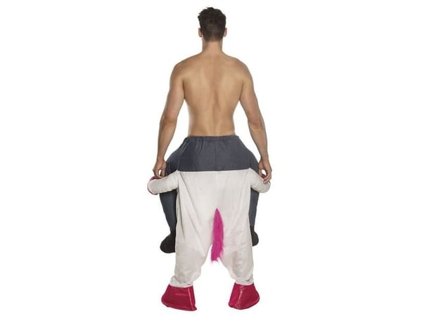 Boland 88097, Fancy kostyme, Voksen, Unisex, Dyr, Dyr, Sort, Grå, Rosa, Hvit