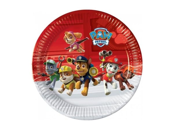 Paw Patrol lautaset, 23 cm
