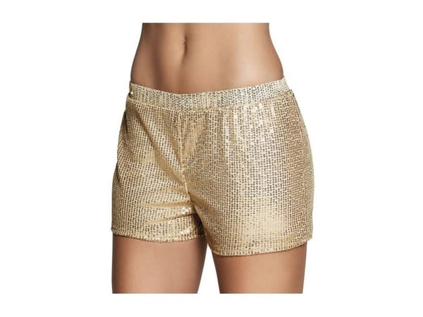 Boland 8712026018700, Fancy pants, Adult, Female, Gold, M, Monochromatic