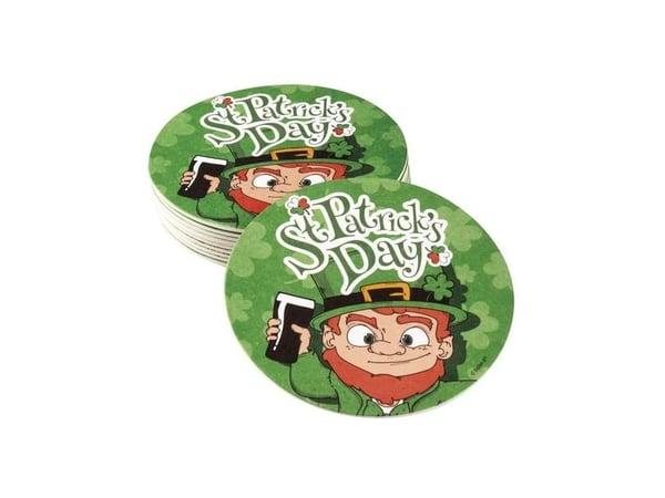 Boland 44905, Partydekorasjonssett, Papir, Flerfarget, St. Patricks dag, 80 g, 10 cm