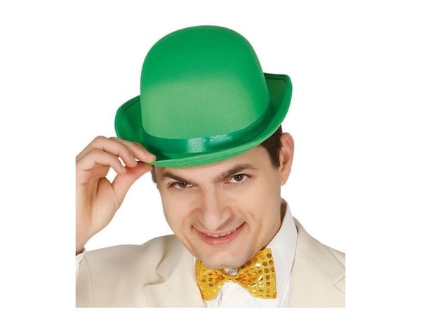 Grøn bowlerhat